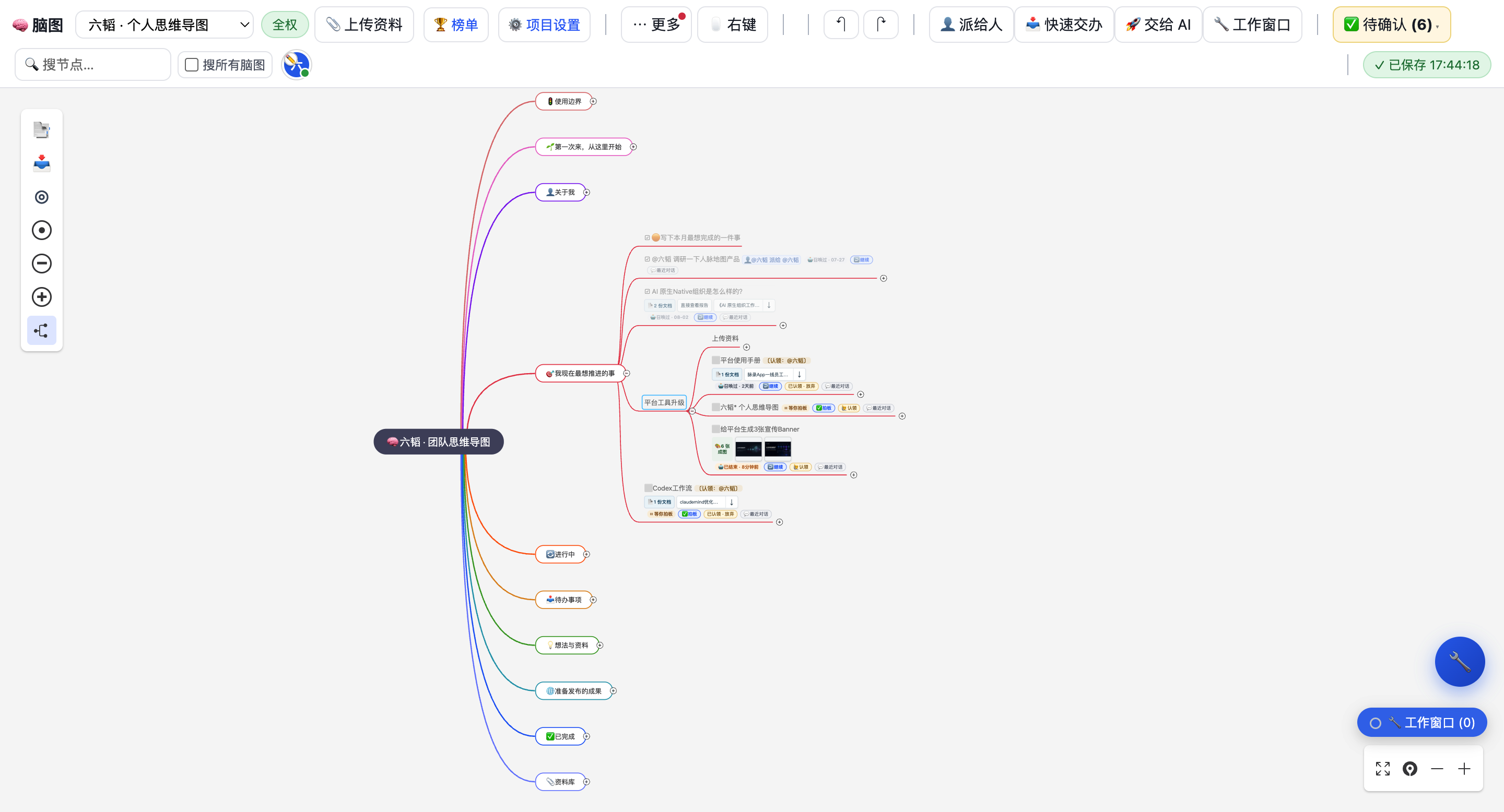 团队脑图